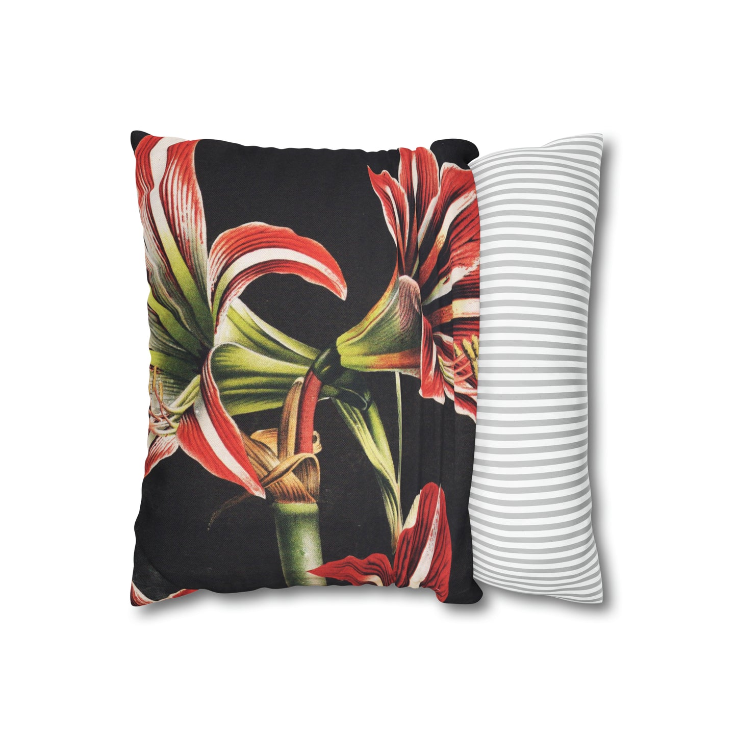 Amaryllis Square Pillow Case
